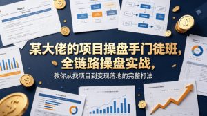 某大佬的项目操盘手门徒班，全链路操盘实战，教你从找项目到变现落地的完整打法-遨游资源库