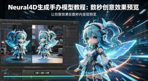 Neural4D生成手办模型教程，让创意效果在数秒内呈现预览-遨游资源库