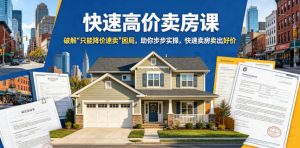 快速高价卖房课，破解“只能降价速卖”困局，助你步步实操，快速卖房卖出好价（更新2026）-遨游资源库