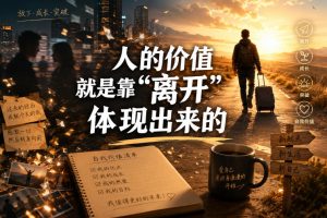 付费文章:人的价值就是靠“离开”体现出来的-遨游资源库