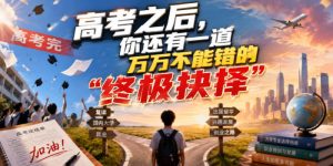 付费文章:高考之后,你还有一道万万不能错的“终极抉择”-遨游资源库
