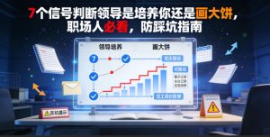 付费文章：7个信号判断领导是培养你还是画大饼，职场人必看，防踩坑指南-遨游资源库