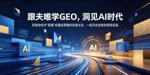 跟夫唯学GEO，洞见AI时代，把复杂技术“蒸馏”成通俗易懂的实操方法，一起开启全新的探索征程-遨游资源库