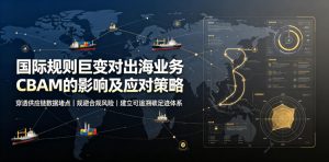 国际规则巨变对出海业务CBAM的影响及应对策略，帮助企业穿透供应链数据堵点，规避合规风险-遨游资源库