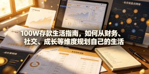 付费文章:100W存款生活指南,如何从财务、社交、成长等维度规划自己的生活-遨游资源库
