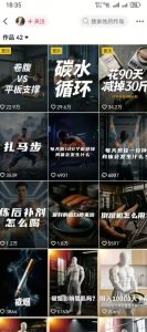 抖音12W粉丝博主的健身类科普短视频教程,手把手教普通人把健身科普流量稳定转化为长期收益-遨游资源库